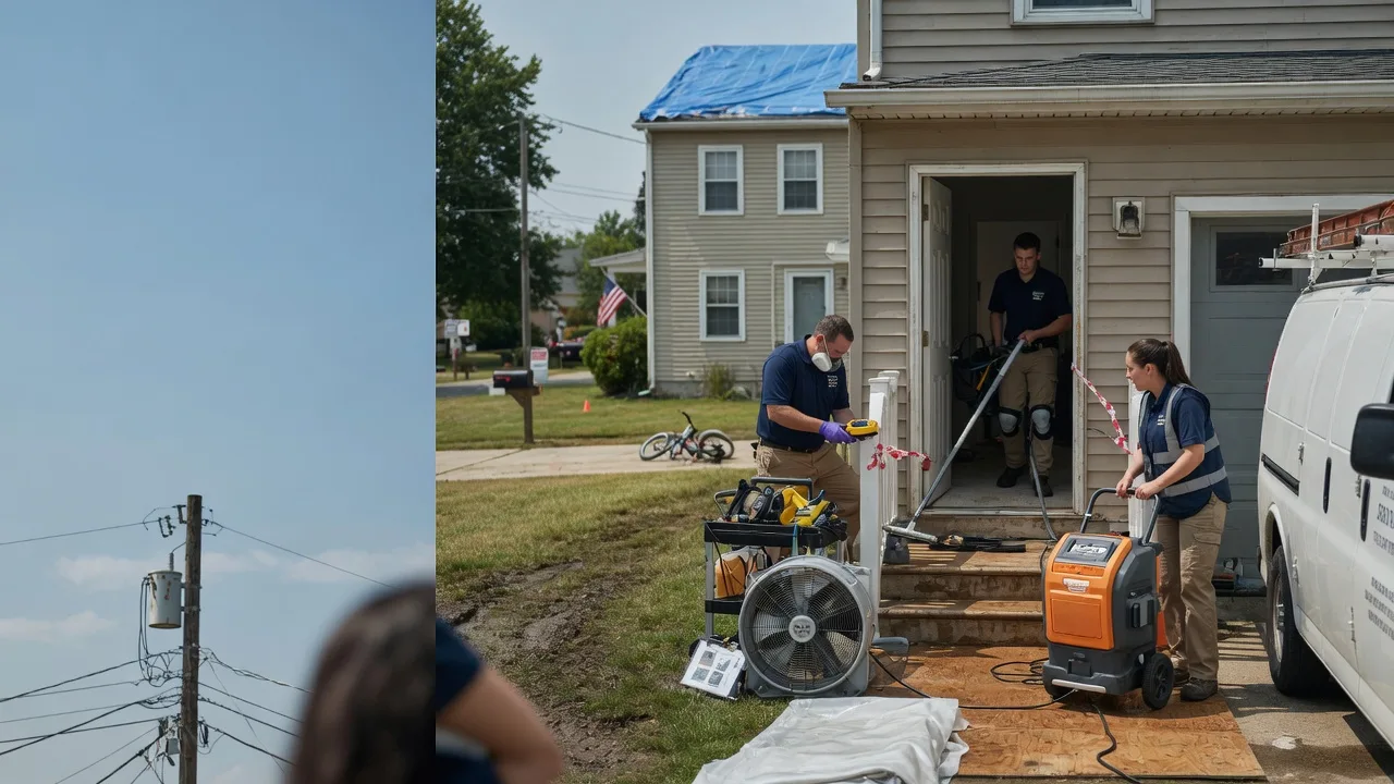 Water Damage Repair in Middletown, NJ near me
